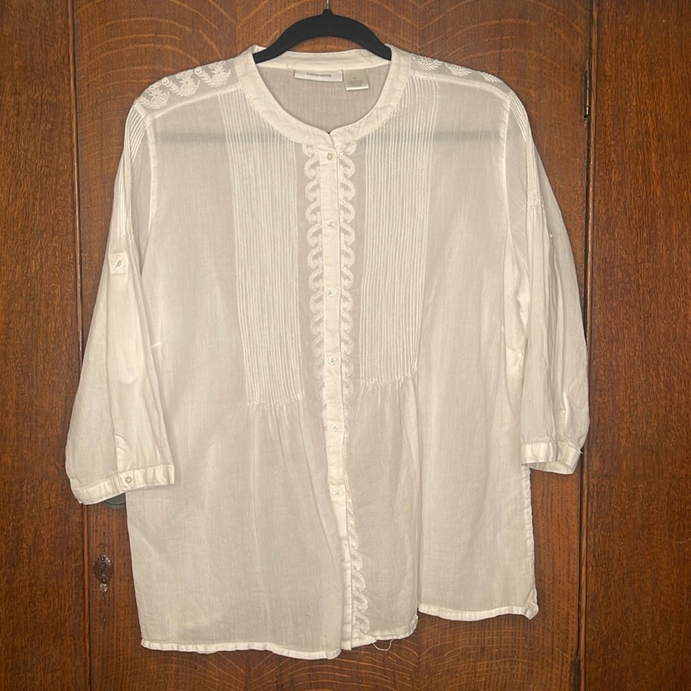 Peasant style blouse
